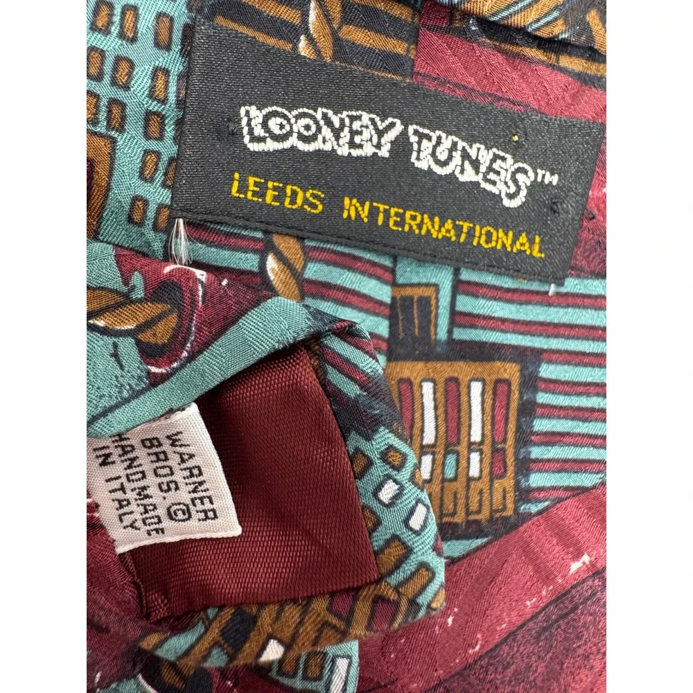 Looney Tunes Bugs Bunny Architect Tie International 100% Silk Men's Necktie‎